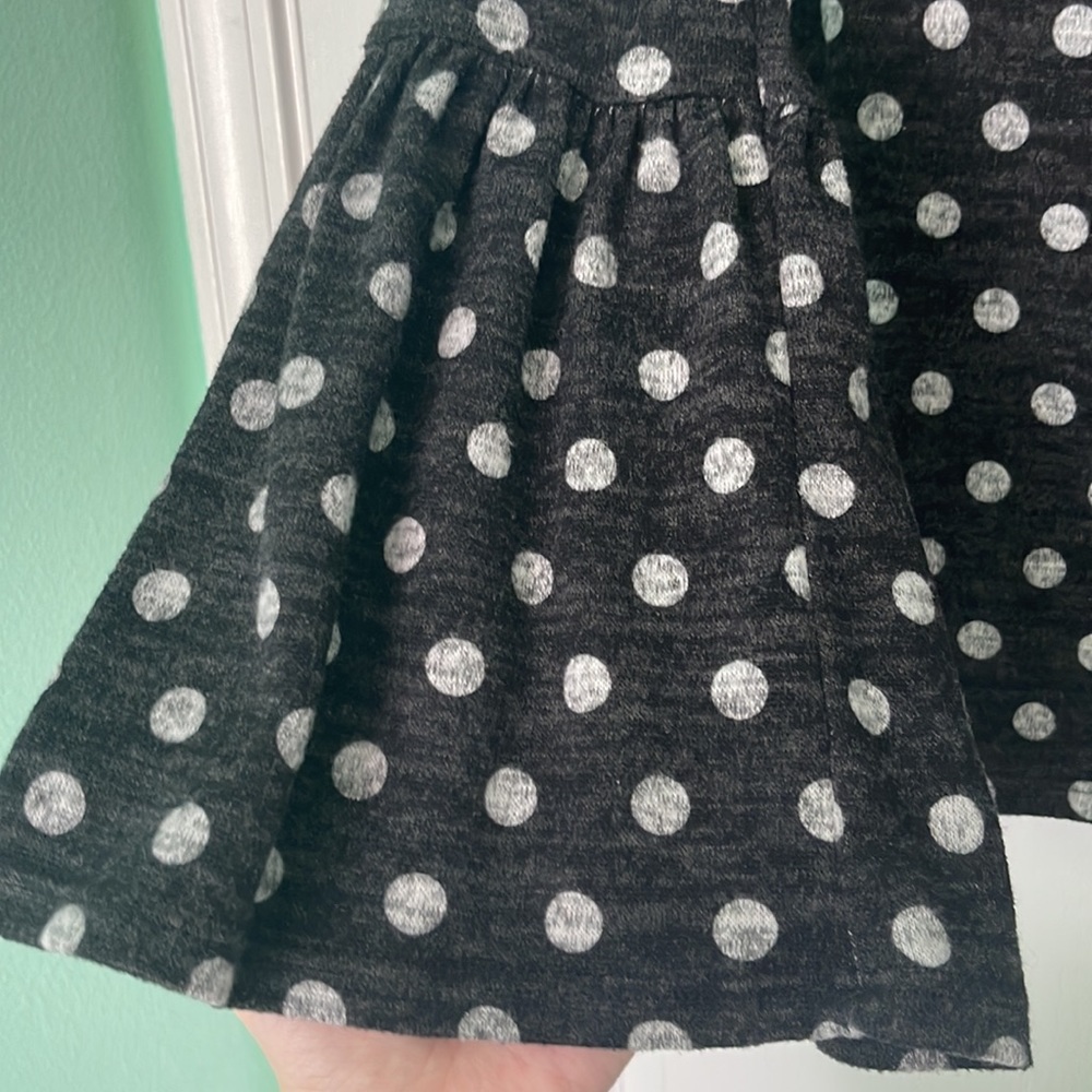 Gray Ruffle Sleeve Top - Picture 3 of 3